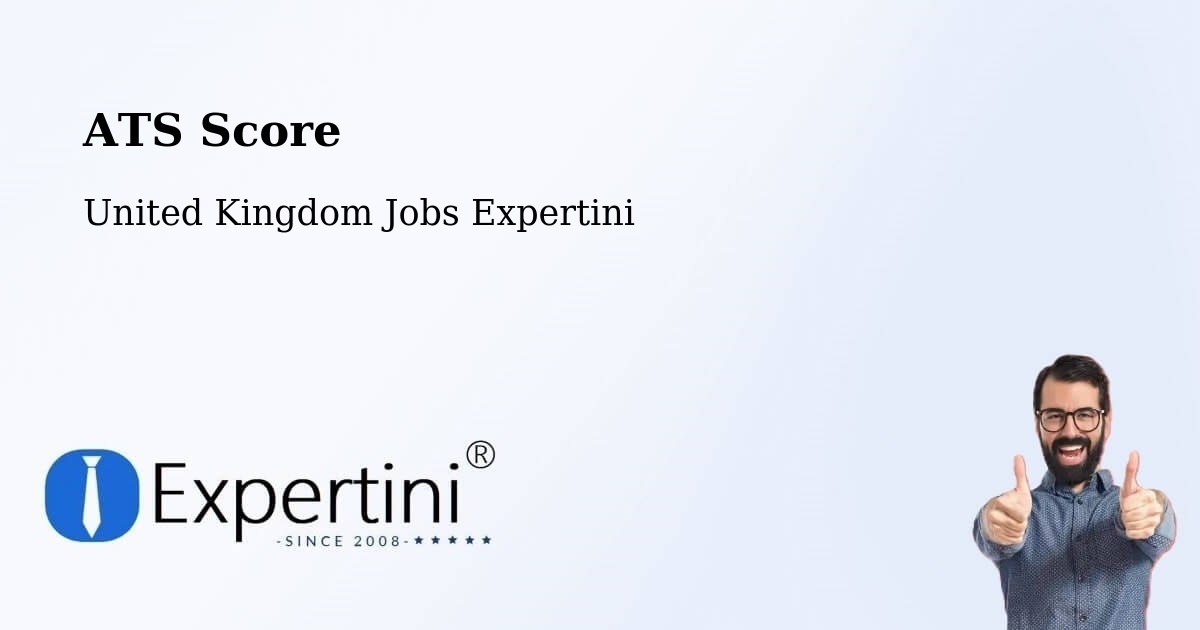 Resume ATS Score & Job Description Match Tool – Lichfield - United Kingdom Jobs Expertini