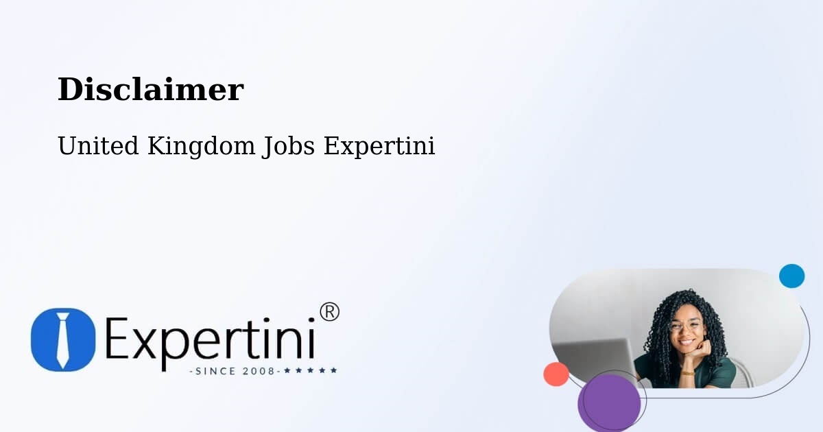 Disclaimer – Lichfield - United Kingdom Jobs Expertini